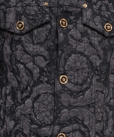 piumino versace uomo barocco|Versace Piumino Barocco Silhouette Jacquard .